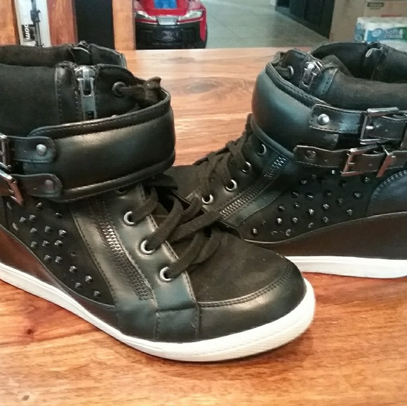 torrid Shoes - Torrid Black Sneaker Wedges